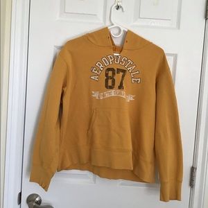 Yellow Aeropostale hoodie